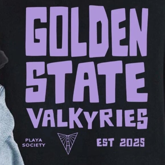The Wild Collective Eclipse Black Golden State Valkyries 2025 Unisex T-Shirt 141 - Picture 3 of 6